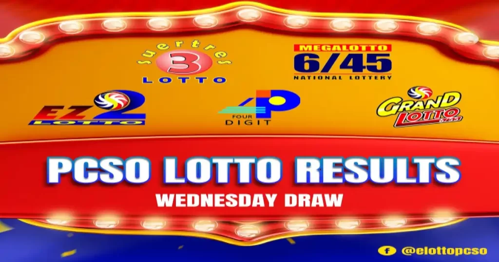 pcso lotto result today Wednesday